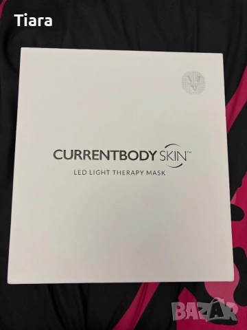 Нова LED Маска за Светлинна Терапия CurrentBody Skin – Оригинална, снимка 2 - Друга електроника - 54429343