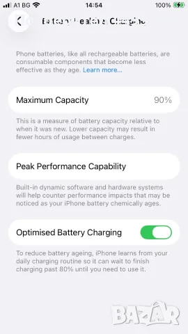 iPhone SE (2-ро поколение, 2020) 128GB, снимка 5 - Apple iPhone - 55599922