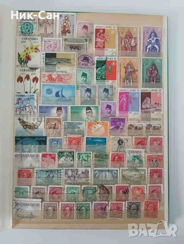 Пощенски Марки от цял свят Албуми и Писма, снимка 4 - Филателия - 54059351