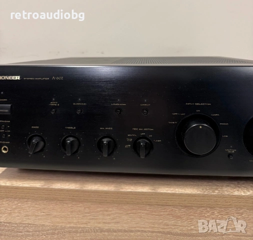 🔈Интегриран усилвател Pioneer A-602- като нов🔈, снимка 3 - Ресийвъри, усилватели, смесителни пултове - 54487490