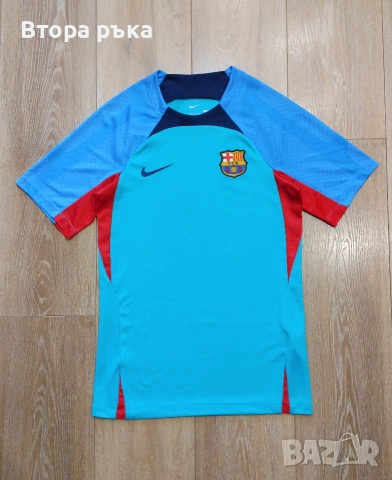 Nike FC Barcelona Тениска мъжка оригинален , снимка 2 - Спортни дрехи, екипи - 54537353