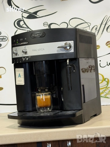 Кафемашина кафе автомат delonghi magnifica с гаранция, снимка 7 - Кафемашини - 53986579