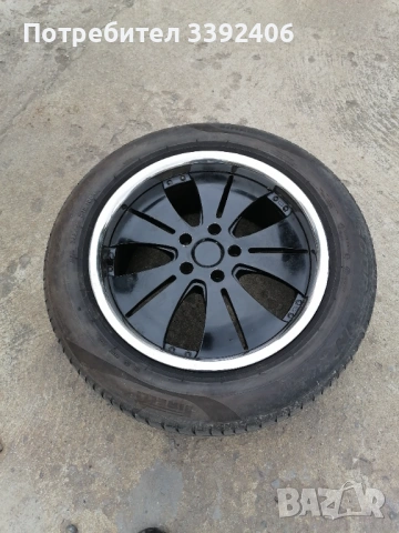4бр алминиеви джанти 18 цолови с летни гуми Мазда, ЦРВ или Хюндай 