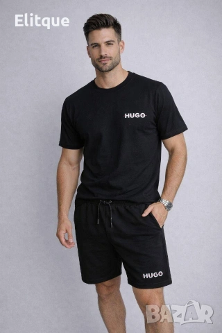 мъжки летни екипи emporio armani Hugo boss guess , снимка 7 - Спортни дрехи, екипи - 54734786