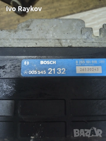 Компютър ABS Mercedes 190 W201 1990г. 0055452132 0265101018 , снимка 2 - Части - 54527635