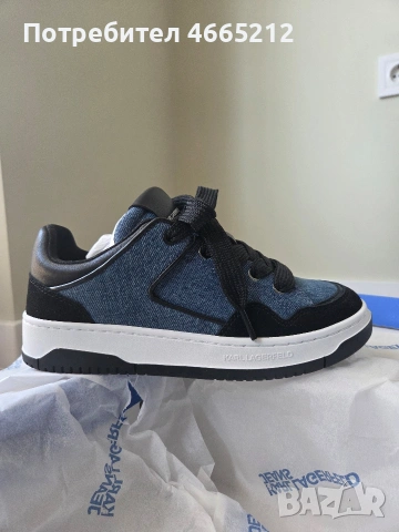 Оригинални кецове Karl Lagerfeld , снимка 6 - Кецове - 54188005