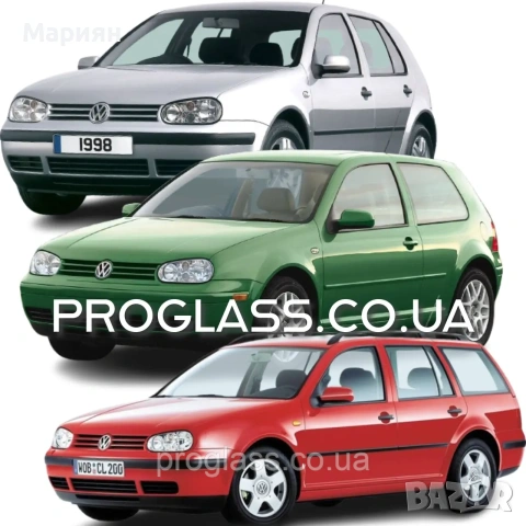 Челно стъкло за VW Golf 4 (Хетчбек, Комби) (1997-2004), снимка 2 - Части - 54721869