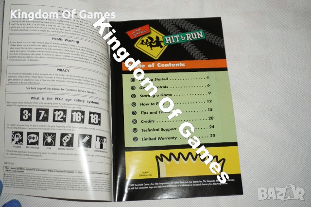 Рядка игра за PS2 The Simpsons: Hit & Run, снимка 10 - Игри за PlayStation - 54099676