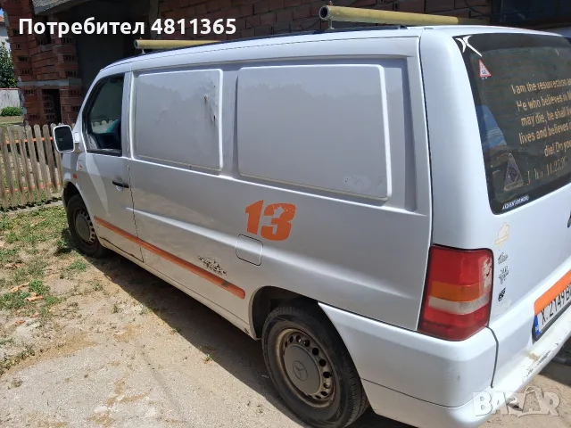 mercedes vito 2.0 benzin- gas, снимка 2 - Бусове и автобуси - 55663356