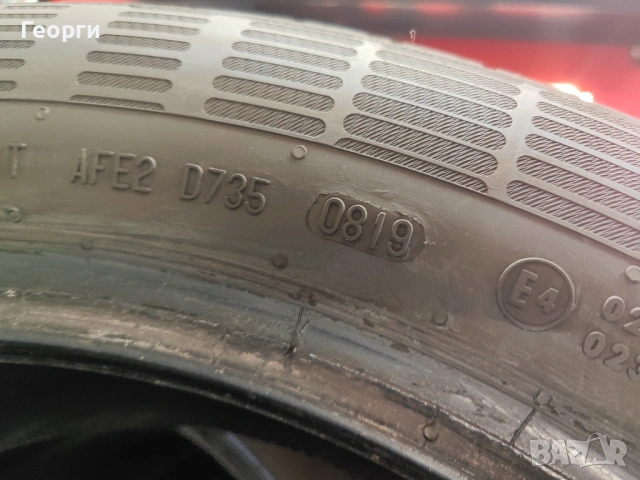 4бр.летни гуми 215/55/18 Continental, снимка 3 - Гуми и джанти - 54170560