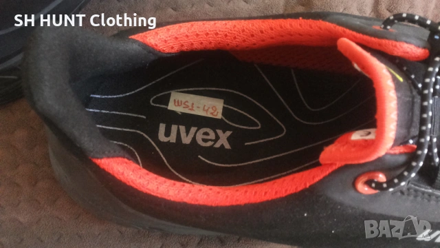UVEX 68468 S2 Work Safety Shoes размер EUR 43 работни обувки с бомбе WS1-42, снимка 17 - Други - 54826727