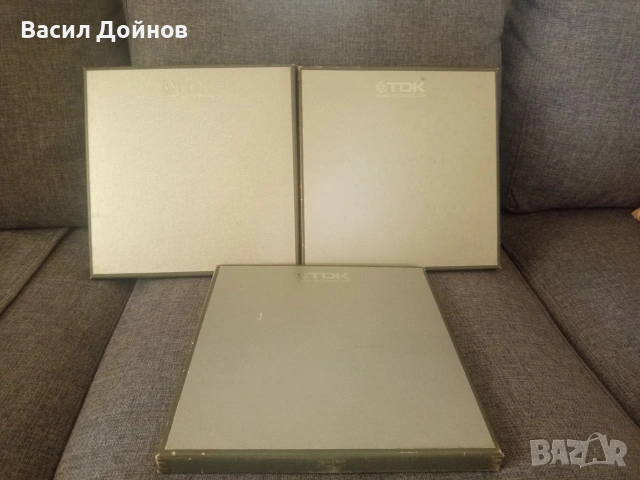 Магнетофонни ролки с лента TDK, снимка 2 - Други - 55160416