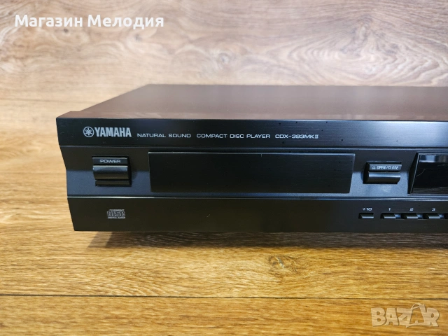 CD Player Yamaha CDX-393MKII – Автентичен японски звук от златната ера на Hi-Fi, снимка 3 - Декове - 55131364