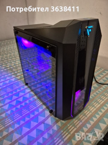 Геймърски компютър гаранция/i5 11400f 16GB,RTX 3060 12GB, 120GB SSD HDD 1TB