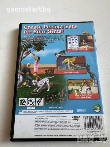 The Sims 2 Pets за PS2, снимка 2 - Игри за PlayStation - 55677347