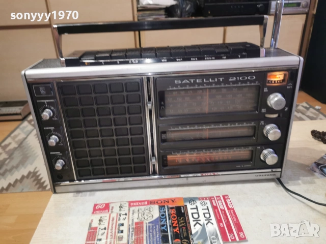 GRUNDIG SATELLIT 2100-MADE IN GERMANY-ВНОС SWISS 0706260845L4