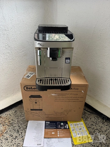 Кафеавтомат De'Longhi Magnifica Evo ECAM292.33.SB, Автоматична Кафемашина 1450W, 15 бара!, снимка 2 - Кафемашини - 54391530