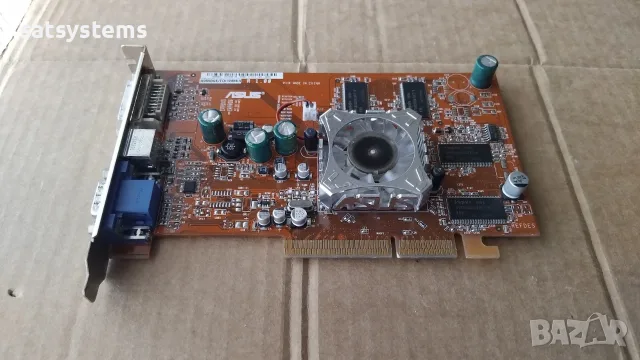 Видео карта ATi Radeon Asus A9550GE 128MB DDR 128bit AGP, снимка 5 - Видеокарти - 55335727