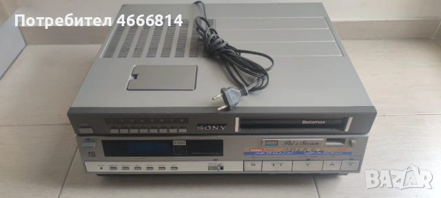 Видео SONY Betamax, снимка 2 - Плейъри, домашно кино, прожектори - 54868853