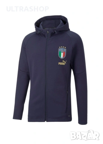 НОВО Мъжко горнище на Италия size S Puma x Italy, снимка 2 - Спортни дрехи, екипи - 54577644