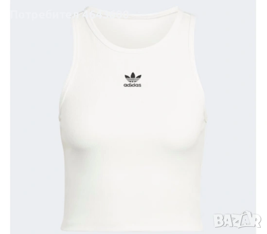 Adidas Дамски потник Бял и Черен