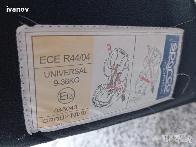 Sparco столче за кола , снимка 7 - Столчета за кола и колело - 55089513
