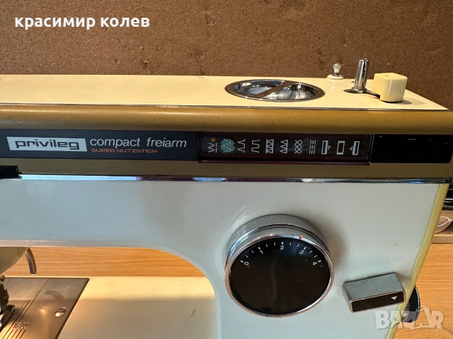 шевна машина "Privileg Compact Freiarm", снимка 2 - Шевни машини - 55001323