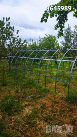 Оранжерия висока 2,10 м, широка 3 м, дълга 6 м., снимка 2 - Оранжерии - 54366198