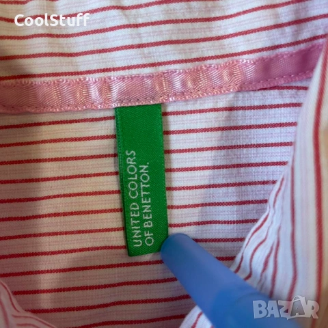 Детска Риза United Colours of Benetton Размер 10-11 г, снимка 3 - Детски ризи - 54099247