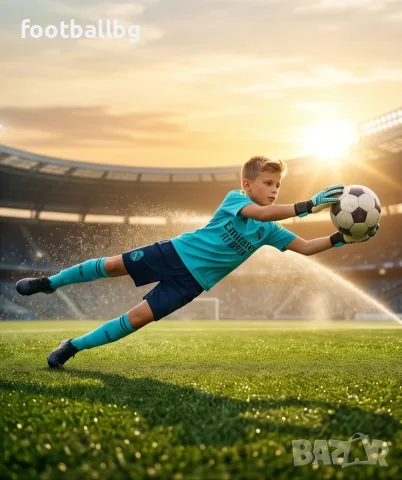 COURTOIS 1🩷💙⚽️ детско юношески футболни вратарски екипи REAL MADRID , снимка 3 - Футбол - 30506999