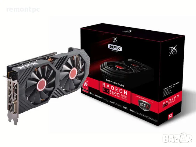 Видео карта 8 GB XFX Radeon RX 580 GTS 8GB XXX Edition в кутия