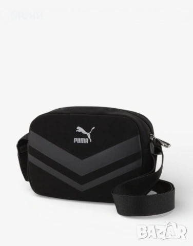 PUMA Classics Small Crossbody Bag Black  Дамска чантата Puma в черно е стилна и практична, изработен
