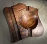 Пепелник за пури - ръчна изработка, снимка 3
