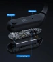 Адаптер за слушалки KZ AE01, Bluetooth 5.4, HIFI, Wireles, AAC, Dual ENC, DSP, снимка 8