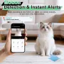 WiFi зарядна станция с вградена 1080P камера, 5×USB, Tuya Smart, Motion Detection, снимка 3