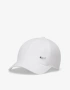 NIKE Dri-Fit Club Metal-Logo Cap White Бяла Шапка С Козирка И Метално Лого Код P2416, снимка 1