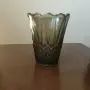 Стъклена ваза цветна, снимка 4