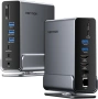 Висок клас USB-C Докинг станция VENTION 15-in-1 Docking Station, снимка 2