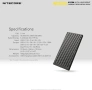 Nitecore NB10000 Gen II (Gen 2) - Ултратънка външна батерия, 10000 mAh QC бързо зареждане, снимка 2