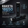 Акумулаторна батерия 18650 Li-ion 3.7V Rakieta 8800mAh презареждаща се, снимка 1