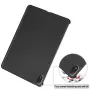 За OPPO Pad 5 Pro / OnePlus Pad 4 Тънък Кожен Калъф Tri-Fold Стойка със Скрийн Протектор – 6 цвята, снимка 12