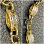 Златна гривна Chanel Шанел 14 карата 585 zlatna grivna  gold , снимка 8