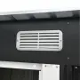 Метална градинска къща за инструменти с вентилация и заключване - 277 × 299 × 192 см, снимка 5