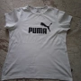 дамски бели тениски на puma и adidas л размер, снимка 1