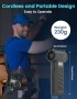 Мини въздушен бластер 130000 RPM 5000mAh LED, снимка 5