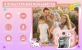Детска камера с функция за печат Детски фотоапарат с дисплей за моментни снимки Розов, снимка 11