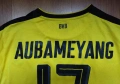 BVB Borussia Dortmund # 17 Aubameyang - футболна тениска на Борусия Дортмунд, снимка 2
