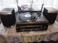 Комплект Grundig Грамофон PS2600,усилвател VE750 и колони UMS12, снимка 1