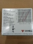 Ъглов спирателен кран SCHELL 1/2" x 3/8" с розетка , снимка 2