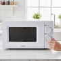 Микровълнова фурна MUHLER MO-5009 20L – 700W, механичен контрол, снимка 5